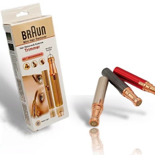 شیور ماتیکی زنانه سه کاره براون BRAUN GERMANY 3IN1 شیور بانوان تیغ نانو دور متور 64 هزار