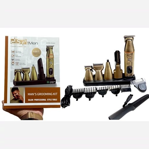 ماشین اصلاح حجم و صفر زن دی اس پی اروپا dSP 90642A Dsp professional 6in1 اورجینال و شرکتی دو سال گارانتی جدید
