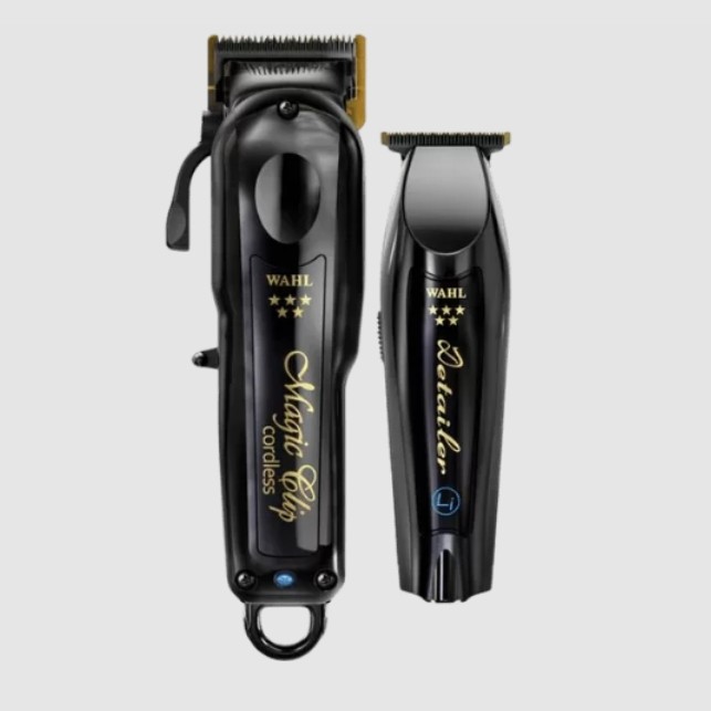 ماشین اصلاح ست وال باربر کمبو خط زن ،صفر زن حجم زن ست بسیار کاربردی مخصوص ارایشگران شارژ Wahl Barber Combo Cordless