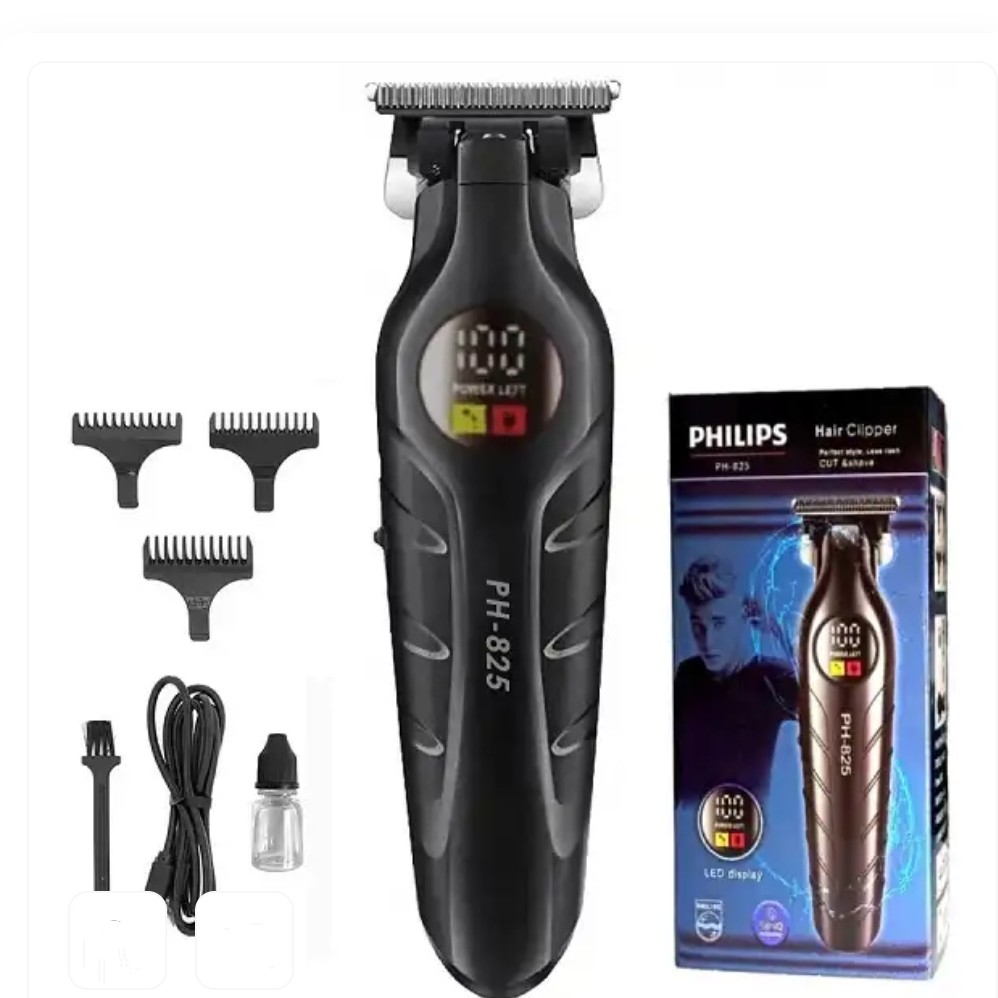 صفر زن صورت و بدن مارک فلیپس PHILIPS new 825 شارژی و مستقیم برق دیجیتالی و نمایشگر درصد باتری
