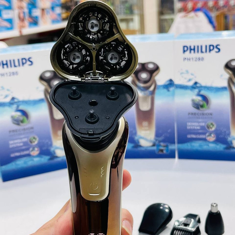 ریشتراش سه تیغ فیلیپسمدل pH1280برند هلند کاملا ضد آب و بسیار با کیفیت