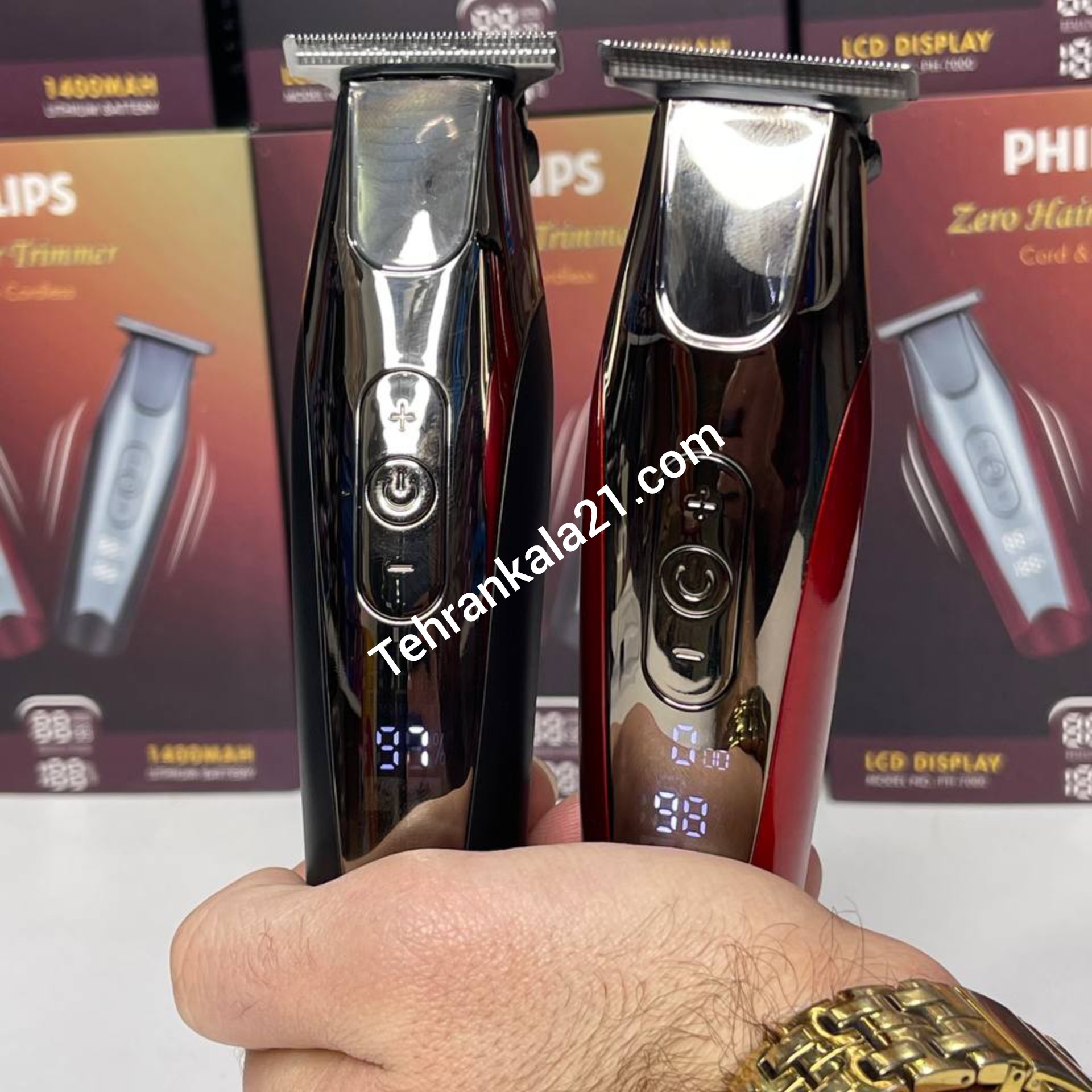 ماشین اصلاح صفر زن سر و صورت فیلیپس مدل PH-7000