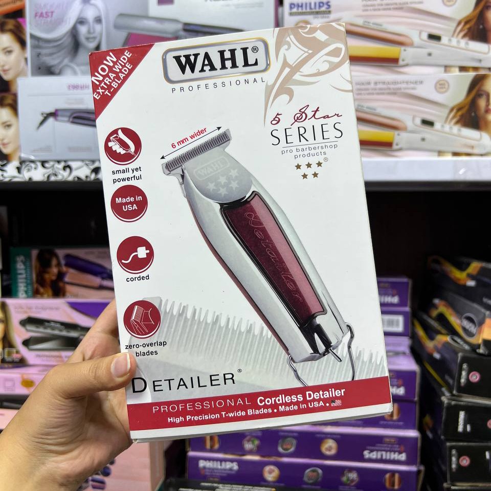 ماشین اصلاح و خط زن وال دیتیلر پنج ستاره WAHL Detailer اصلی