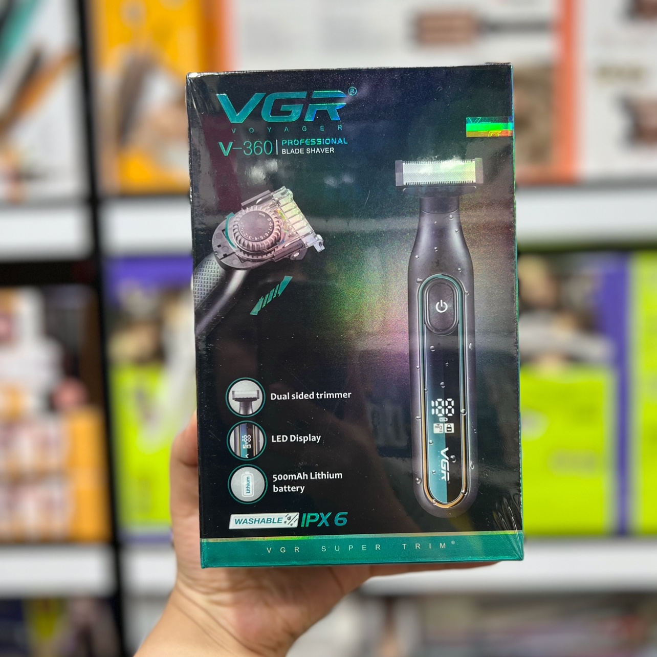 بادی گروم ژیلت برقی وی جی ار 360
