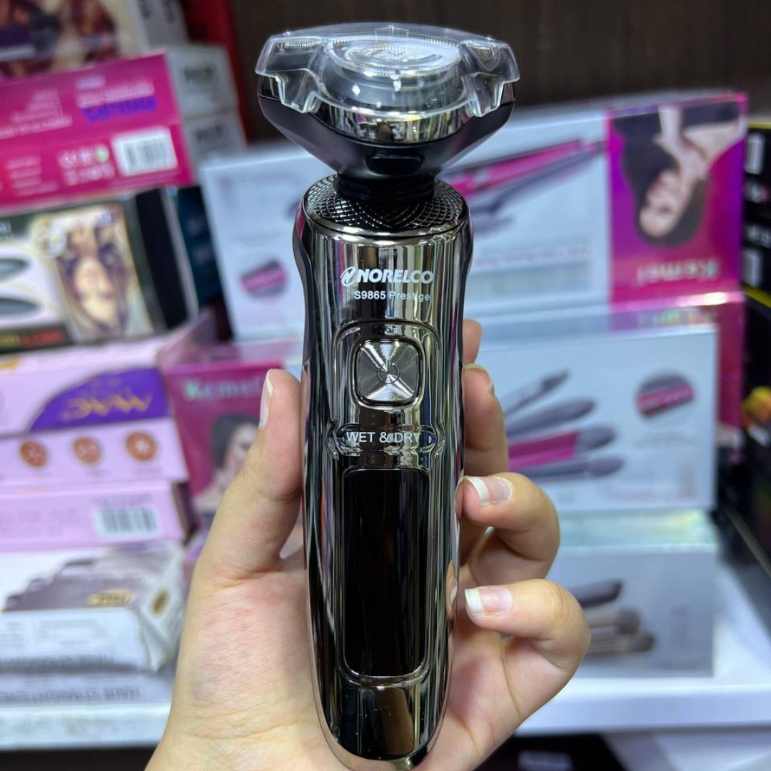 ماشین اصلاح سه کاره نورلکو مدل NORELCO S9865 PRESTIGE اورجینال