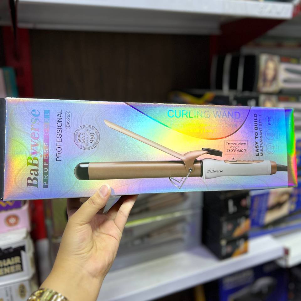 بابلیس حرفه ای از برند بابی ورس سایز 25میل