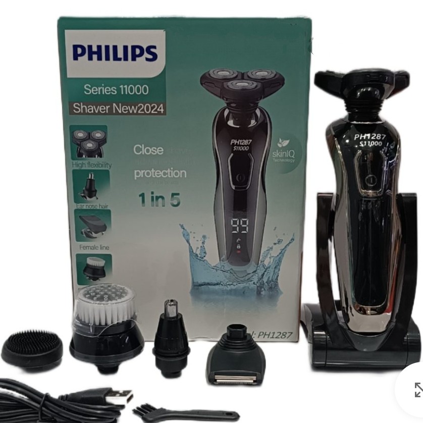 ماشین اصلاح حرفه ای سه تیغ هوشمند 5 کاره فیلیپس S11000
