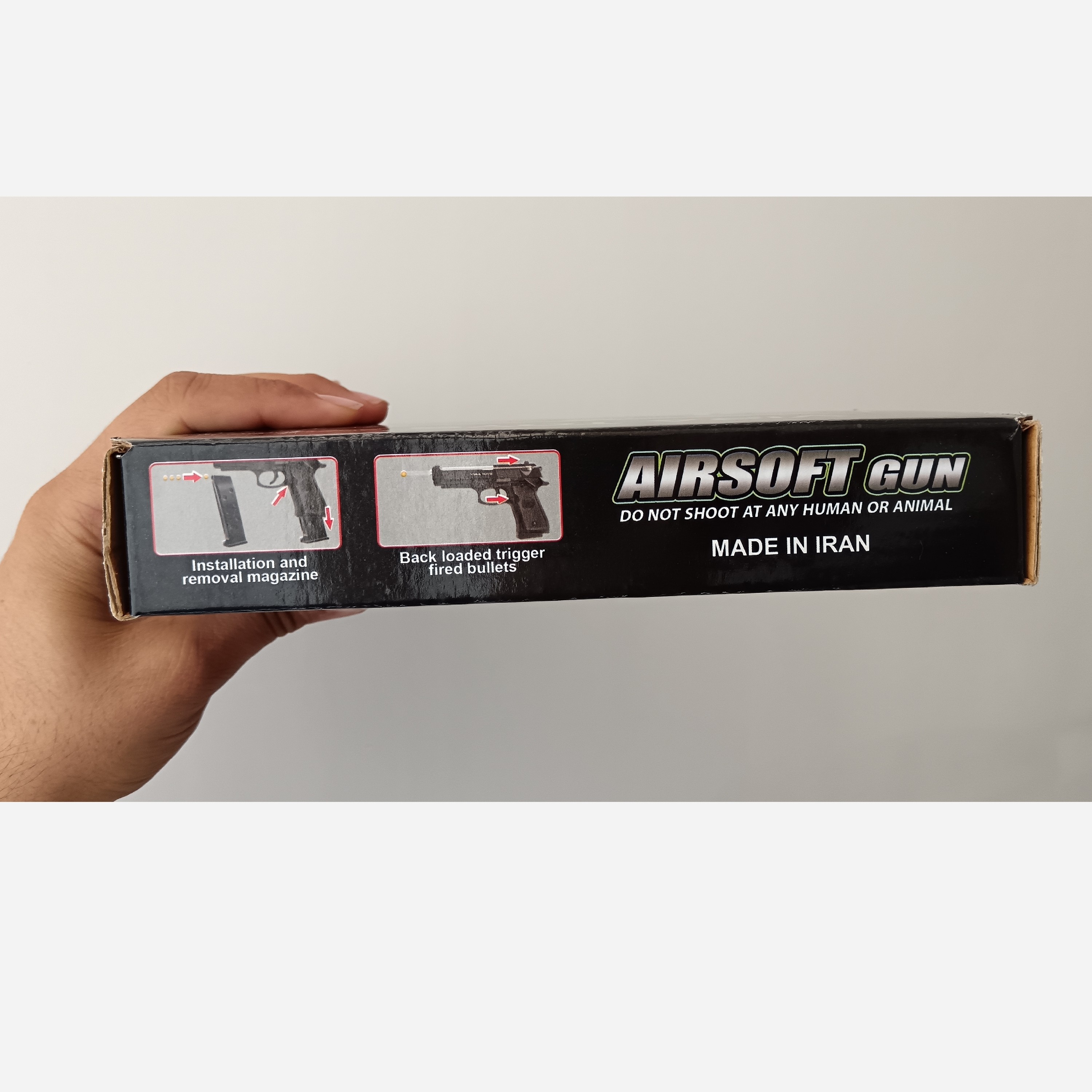 اسباب بازی کلت c19 ویراتویز اسباب بازی کلت فلزی پلاستیکی ایرانی سی 19 کلت ساچمه ای پرتو گنابادشاپ