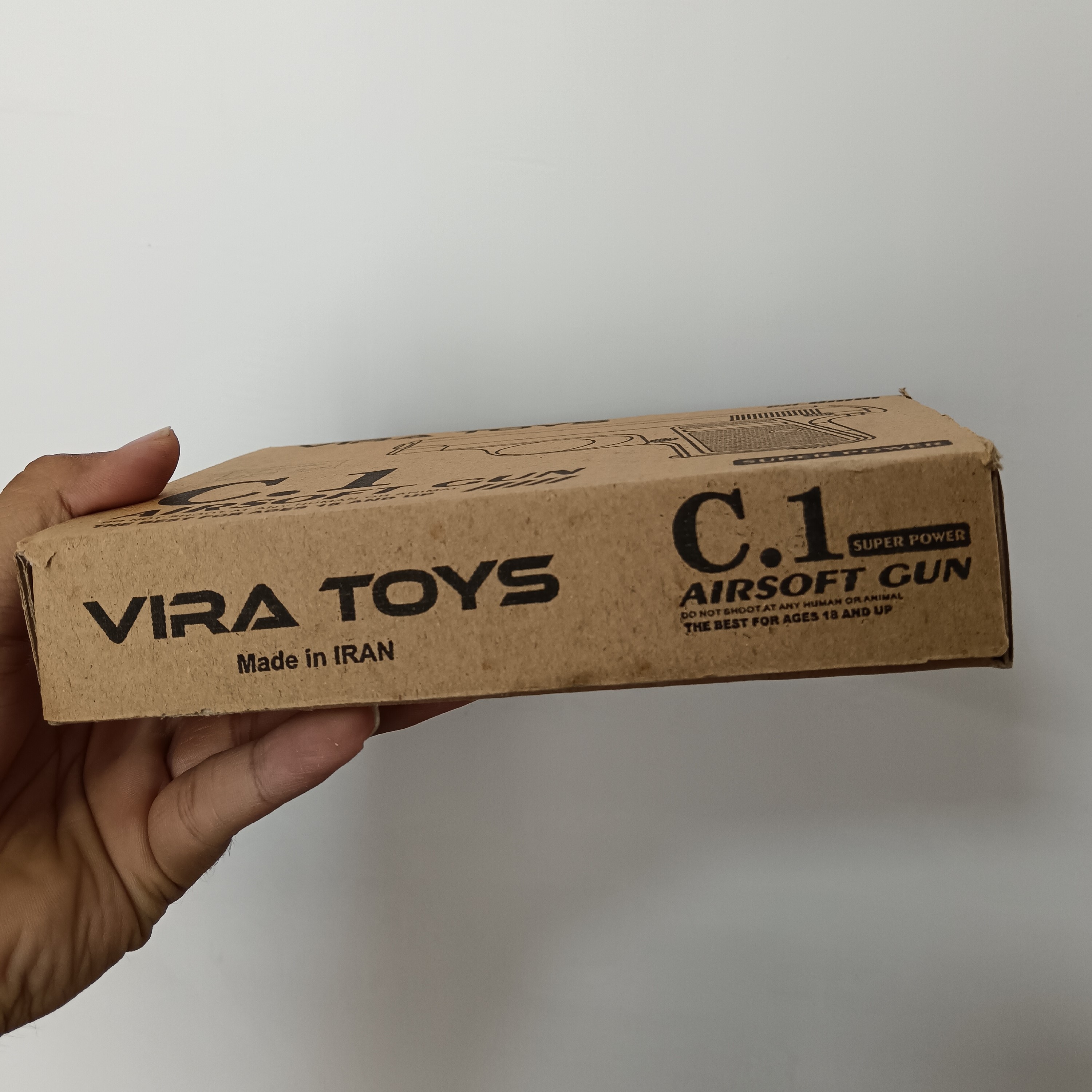 اسباب بازی کلت ساچمه ای ایرانی کلت ویرا تویز کلت ساچمه ای مدل c1 تفنگ ساچمه ای C1 مخصوص تیر ابری کلت فلزی پلاستیکی