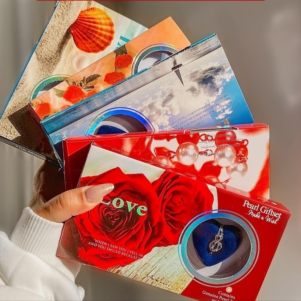 گردنبند مروارید عشق وارداتی