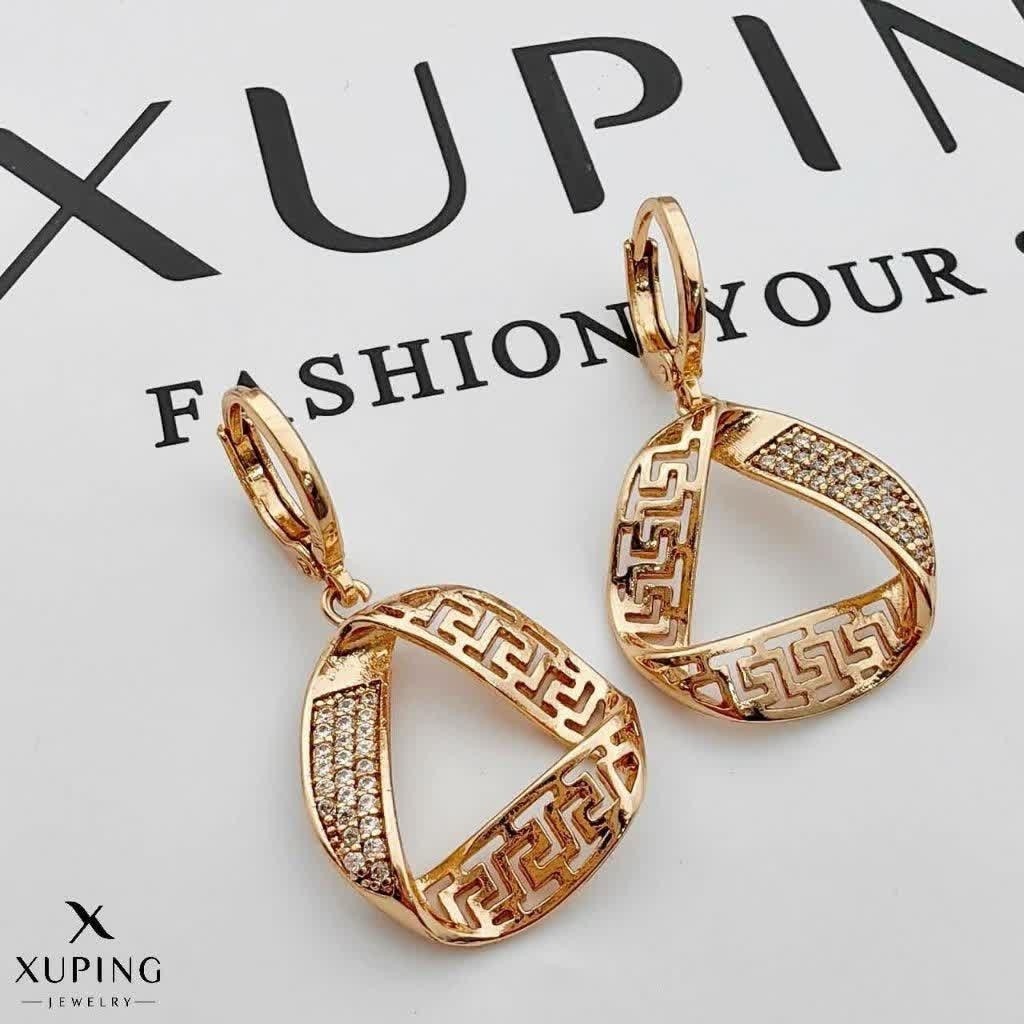 گوشواره ورساچه مثلثی ژوپینگ