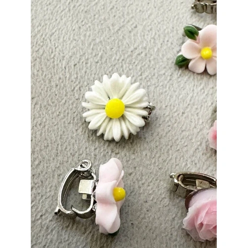 قفل مو مدل بابونه و گل سفید برای انواع مو