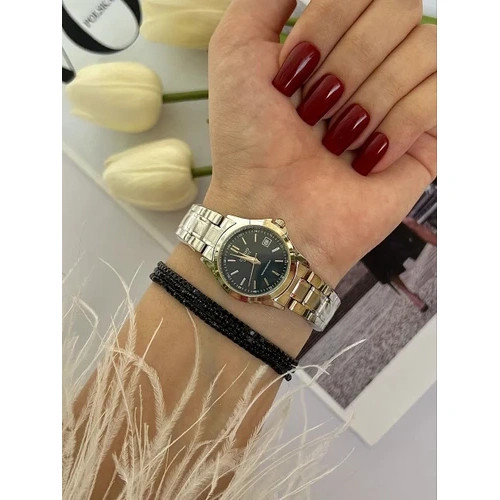 ساعت کاسیو زنانه اسپرت صفحه رنگی استیل ضد حساسیت