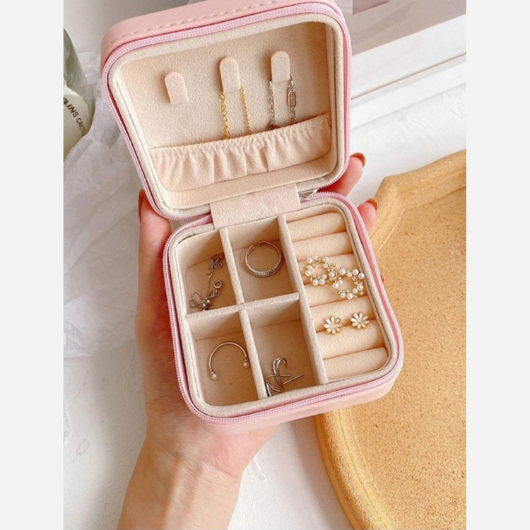 کیف جواهرات و اکسسوری مربعی کاربردی گالری هیما