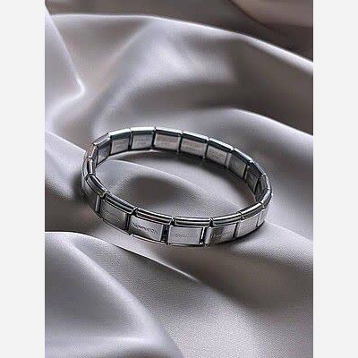 دستبند چارم استیل با حک دلخواه گالری هیما