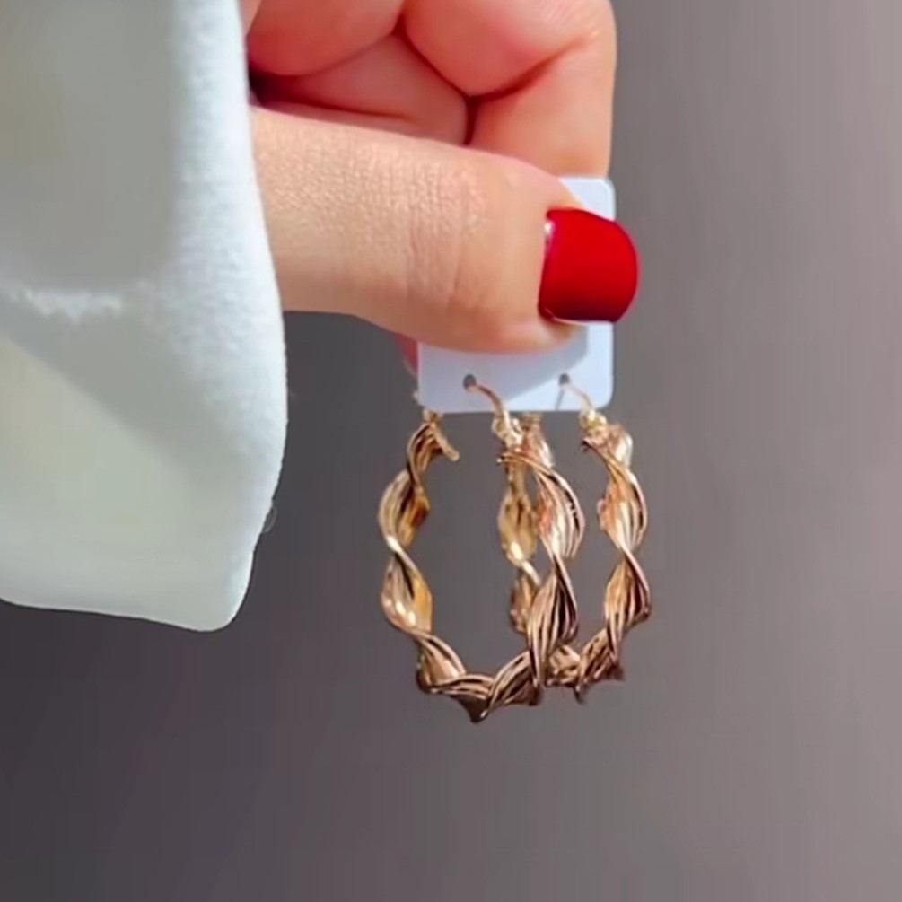گوشواره ژوپینگ پیچی گالری هیما