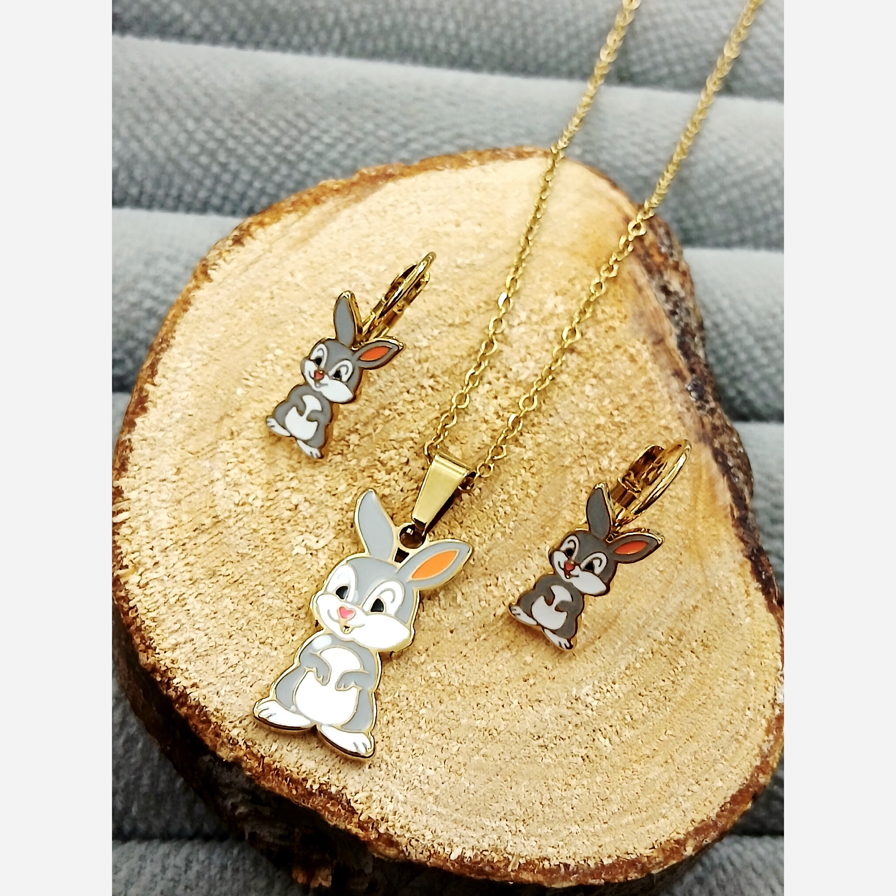 نیم ست بچه گانه فانتزی خرگوش خاص