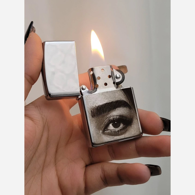 فندک زیپو با هک چهره گالری زیمبا
