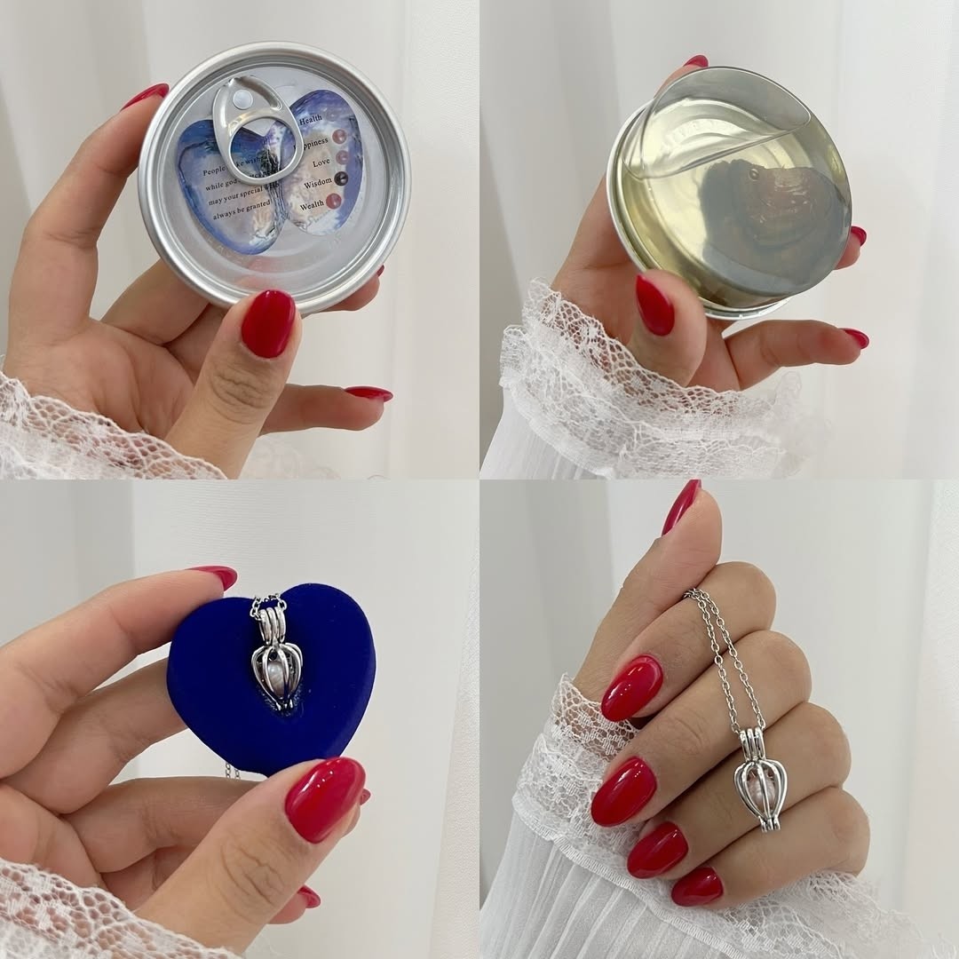 گردنبند مرواریدعشق باکس گل رز 12تایی گالری زیمبا