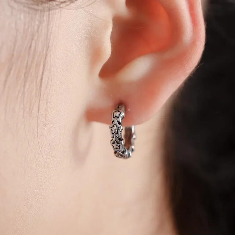 پیرسینگ گوش حلقه ای ستاره اسپرت