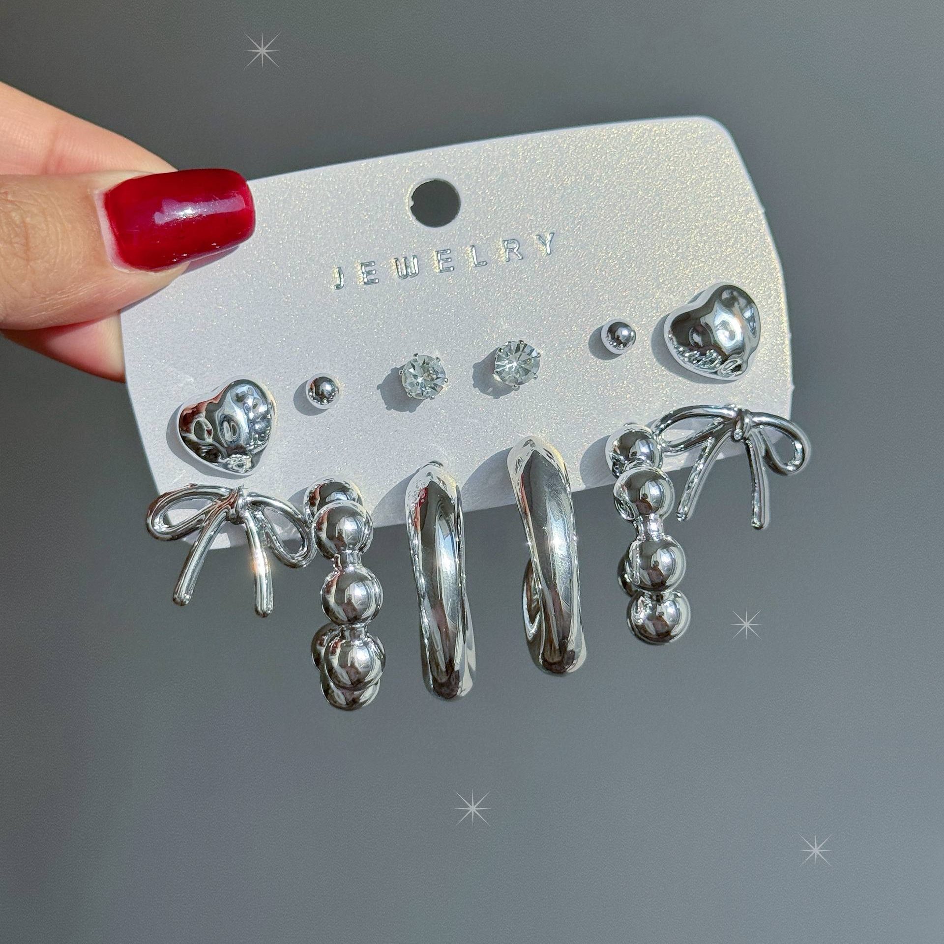 پک گوشواره جذاب (6 جفتی)
