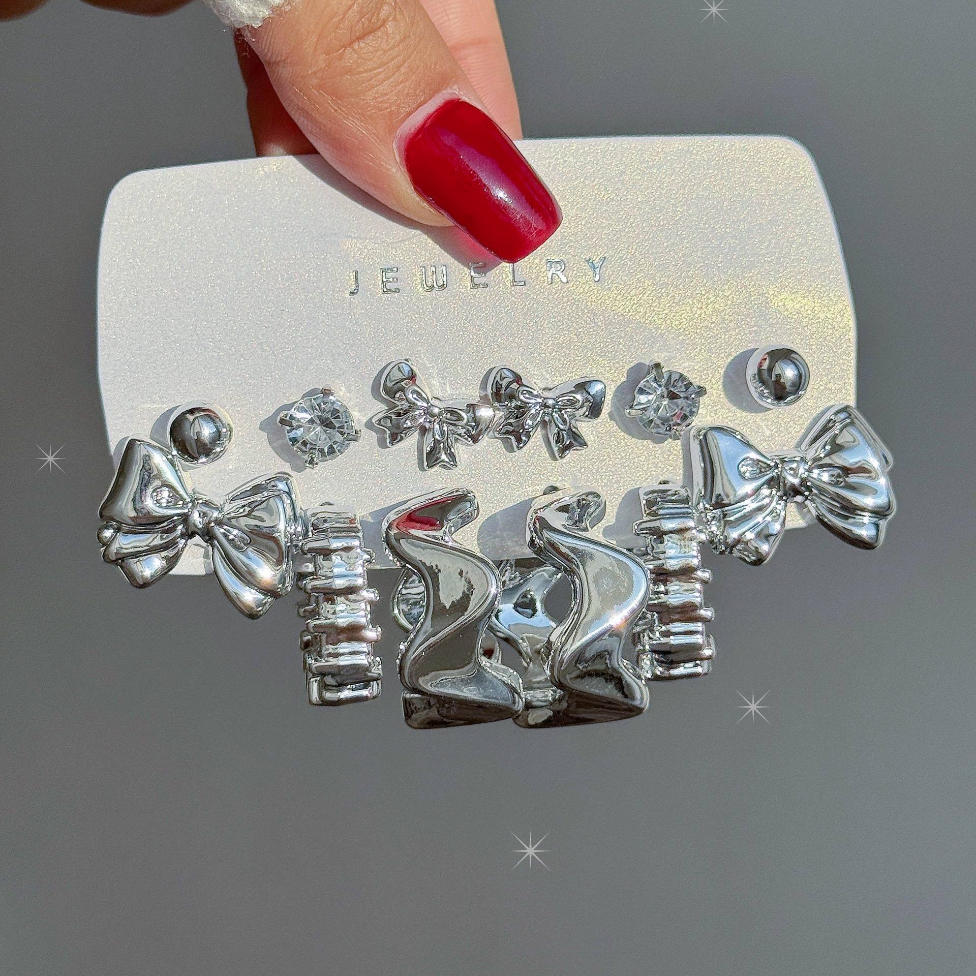 پک گوشواره ناز 6 جفتی