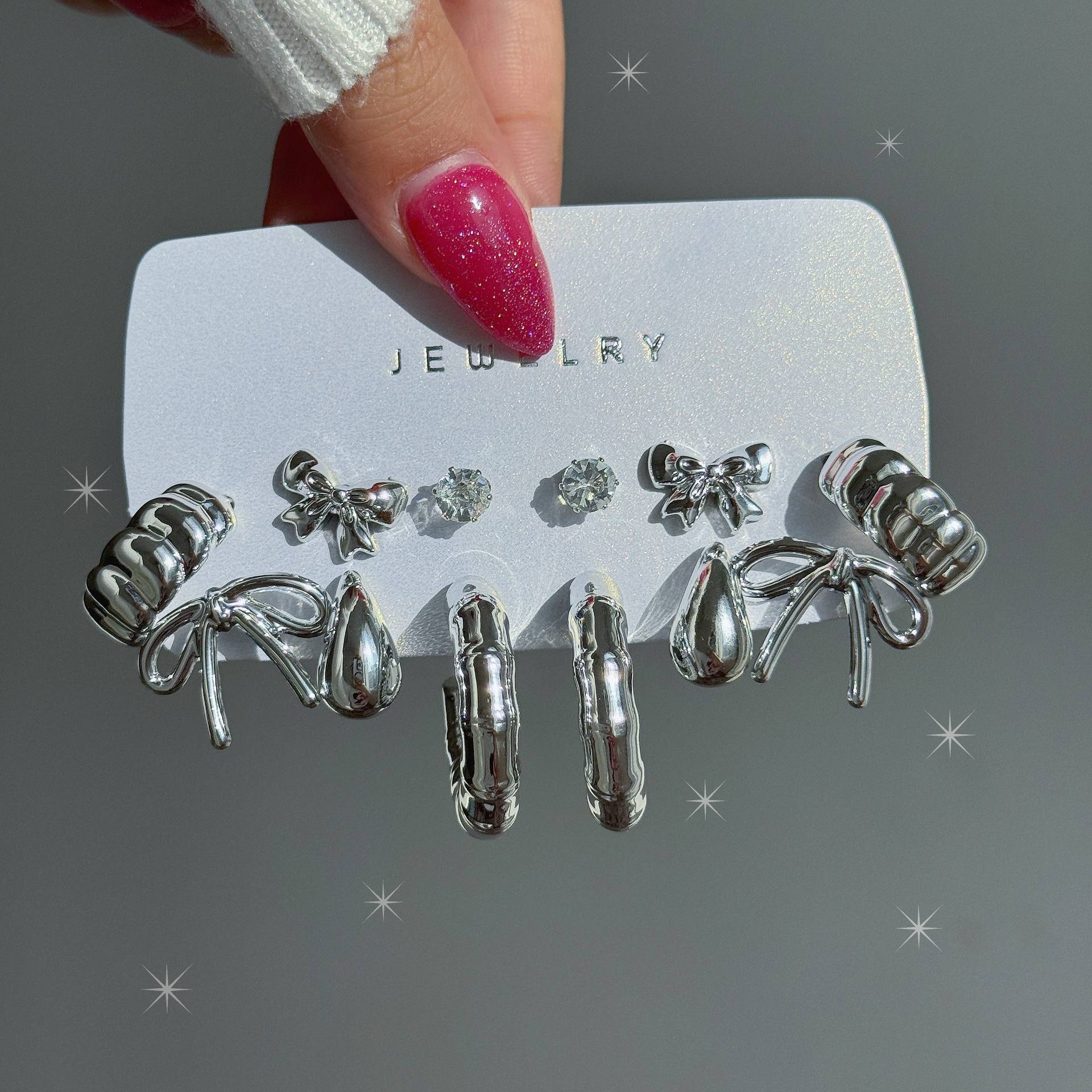پک گوشواره 6 جفتی جذاب