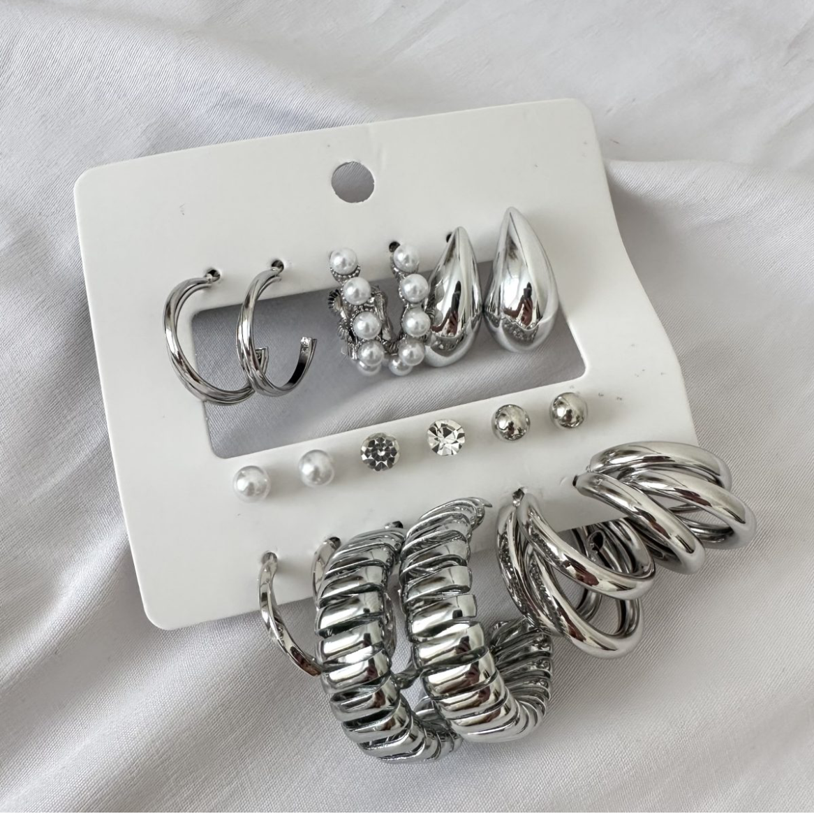 پک گوشواره مجموعه 9جفتی کد 342