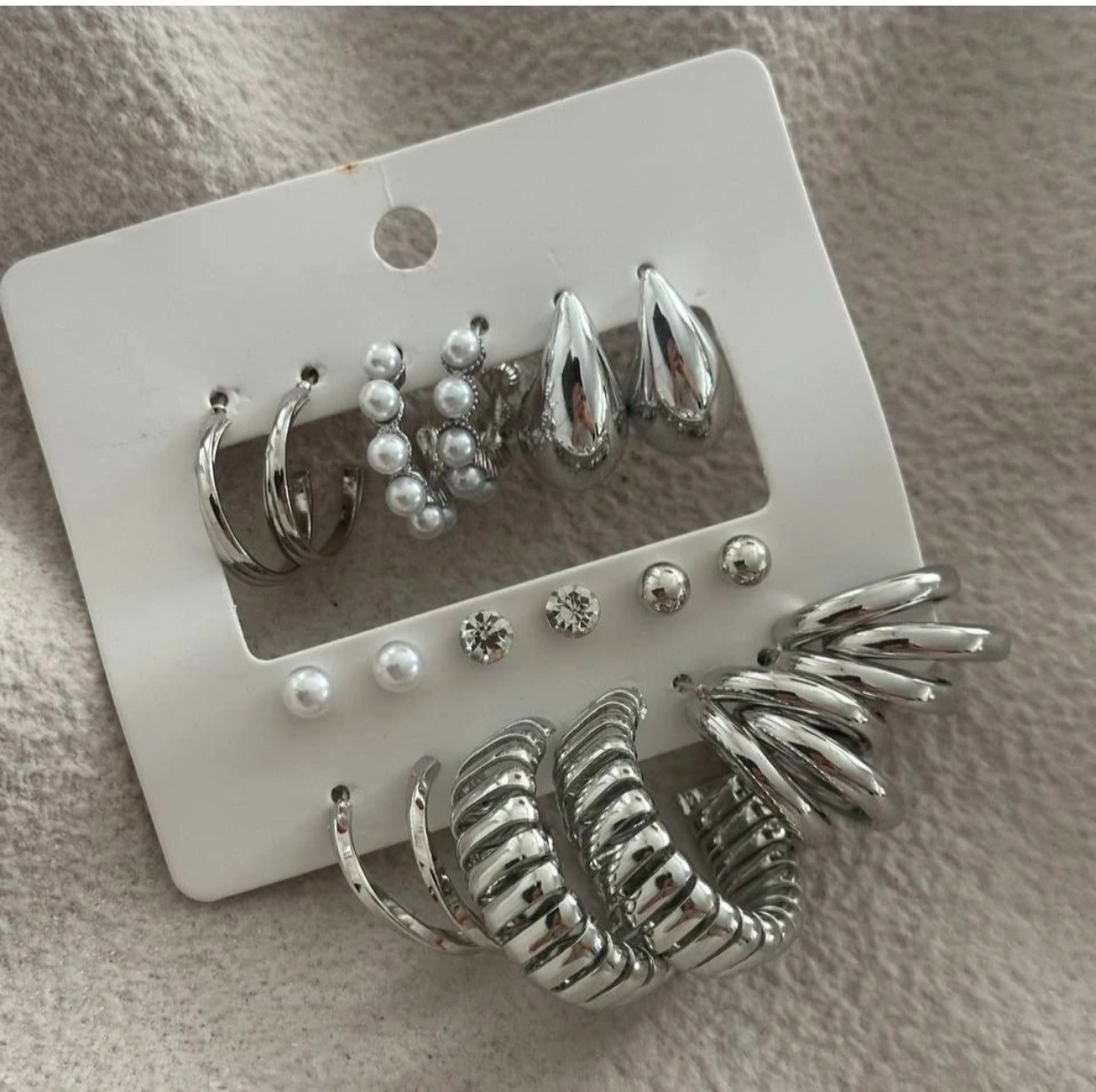 پک گوشواره مجموعه 9جفتی کد 342