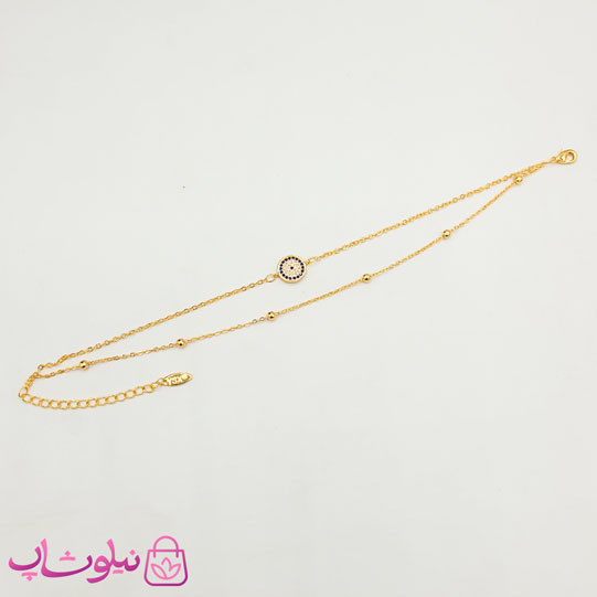 پابند زنانه دولاین YSX با پلاک نگیندار کد 3291