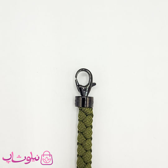 دستبند امگا کنفی مردانه سبز قفل مشکی کیفیت مستر کد 1100