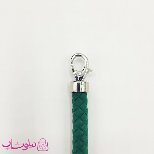دستبند امگا رابر سبز تیره مردانه زنانه کیفیت مستر کد 1100