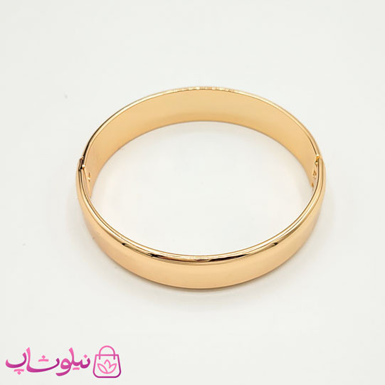 تکپوش زنانه پهن ژوپینگ طلایی مدل آینه ای سایز 3 کد 6491