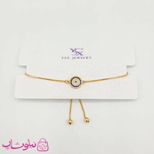 دستبند آسانسوری دخترانه YSX طرح چشم کد 2991