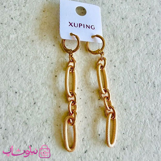 گوشواره آویز بلند زنانه ژوپینگ مدل دیوید یورمن کد 500