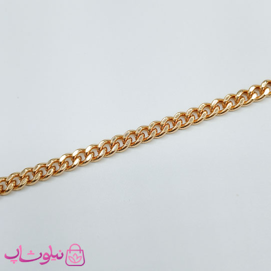 دستبند ژوپینگ کارتیه تراشدار طول 19 سانت و عرض 5 میل کد 2491