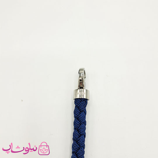 دستبند امگا برزنتی یا کنفی سرمه ای مسترکپی