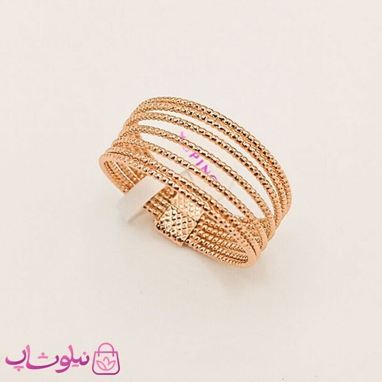 انگشتر زنانه ژوپینگ 7 ردیفه کد 2265 - 6