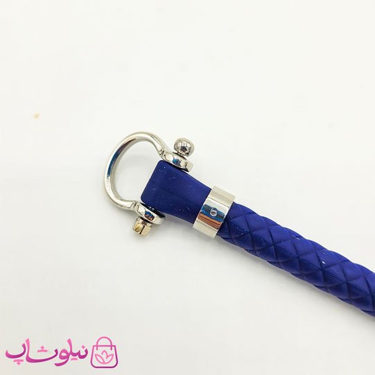 دستبند امگا مردانه رابر سرمه ای