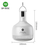 چراغ شارژی کمپینگ 38 وات دی پی DP-7813c ( پک 5 عددی ) لامپ روشنایی اضطراری آویزی 7813 ( گناوه مارکت )