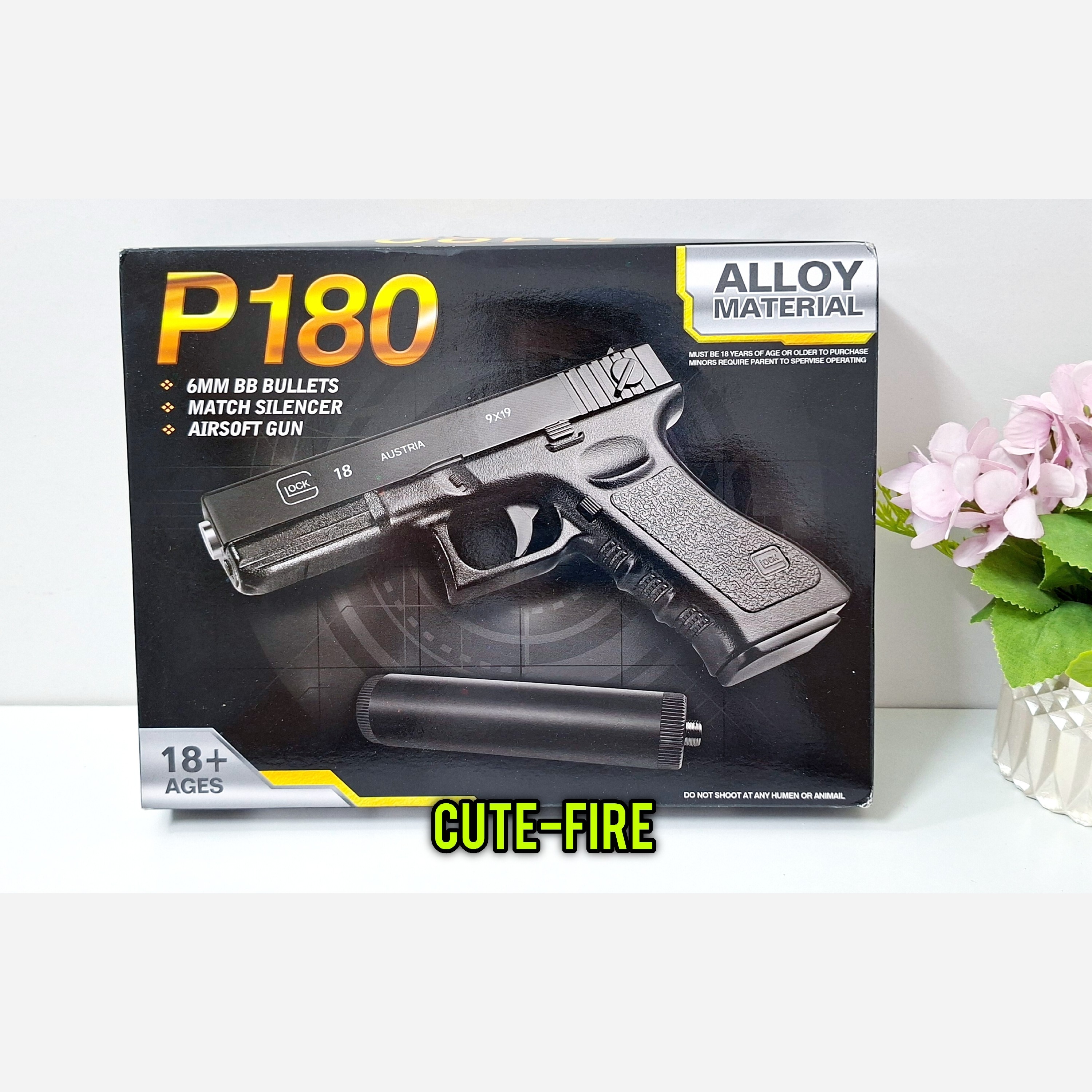 تفنگ کلت ساچمه ای خشاب خور P180 و P180-2 در دو مدل لیزر دار و ساده