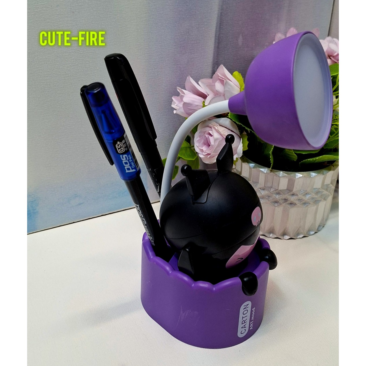 چراغ مطالعه شارژی جاخودکاری دار تراش دار مدل کرومی سر متحرک 4 چهره