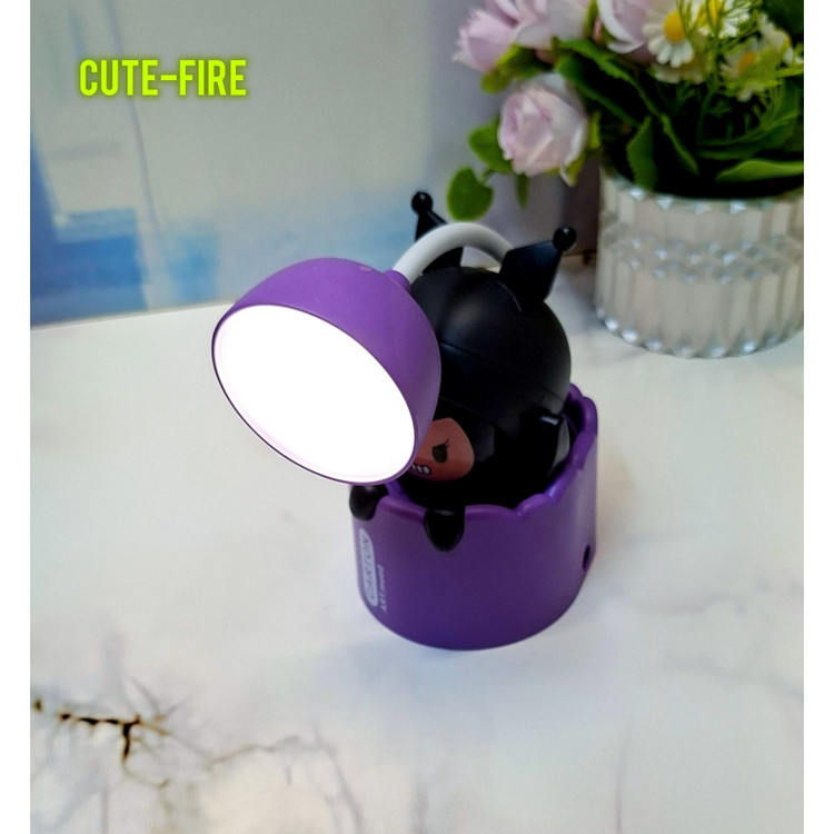 چراغ مطالعه شارژی جاخودکاری دار تراش دار مدل کرومی سر متحرک 4 چهره