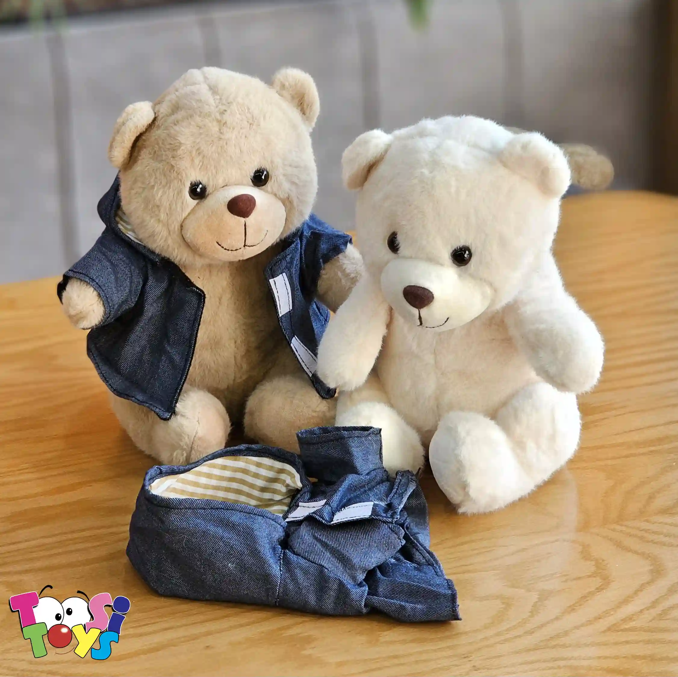 عروسک خرس لباس لی
