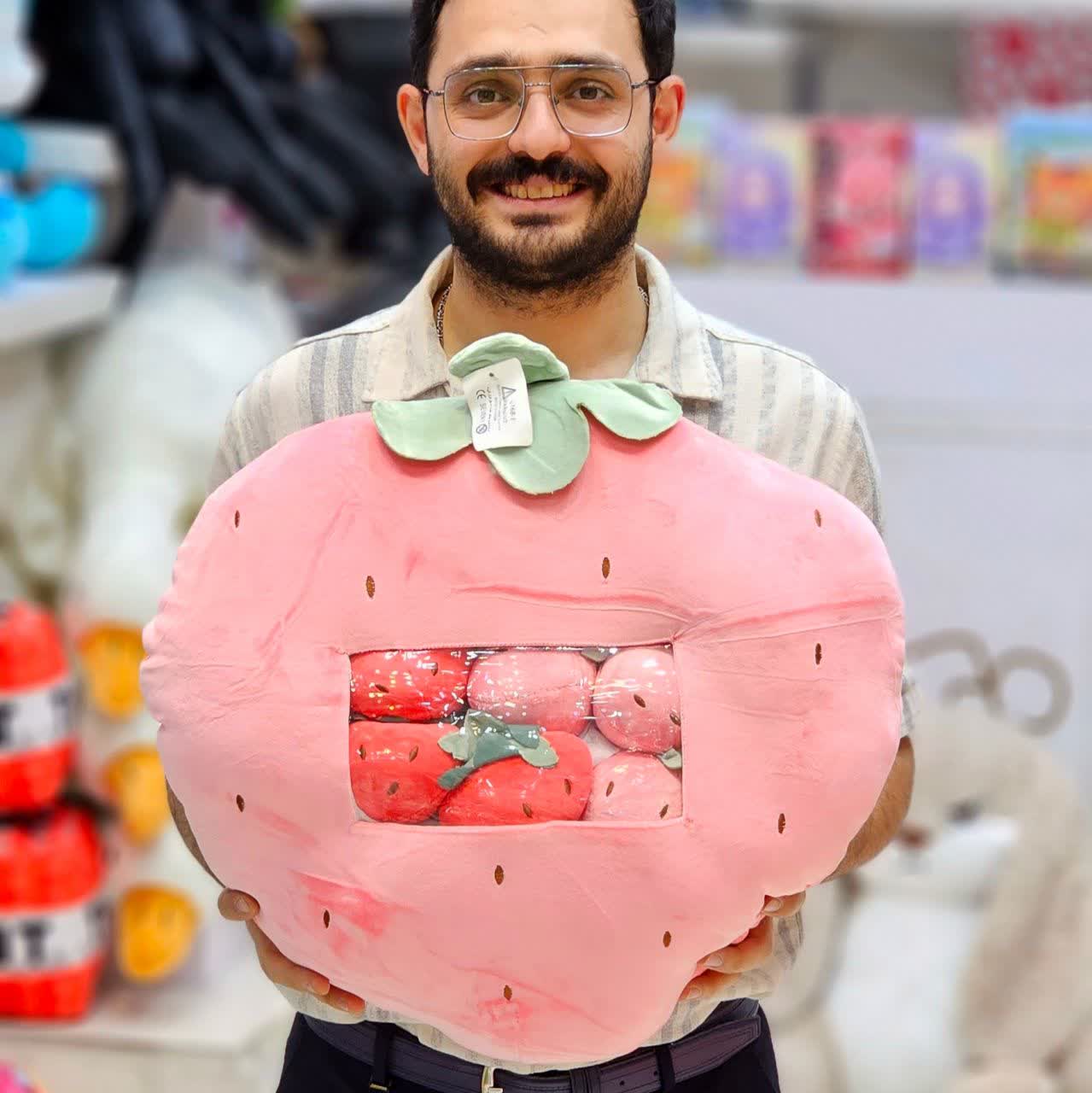 عروسک بالشتی میوه جات بچه دار