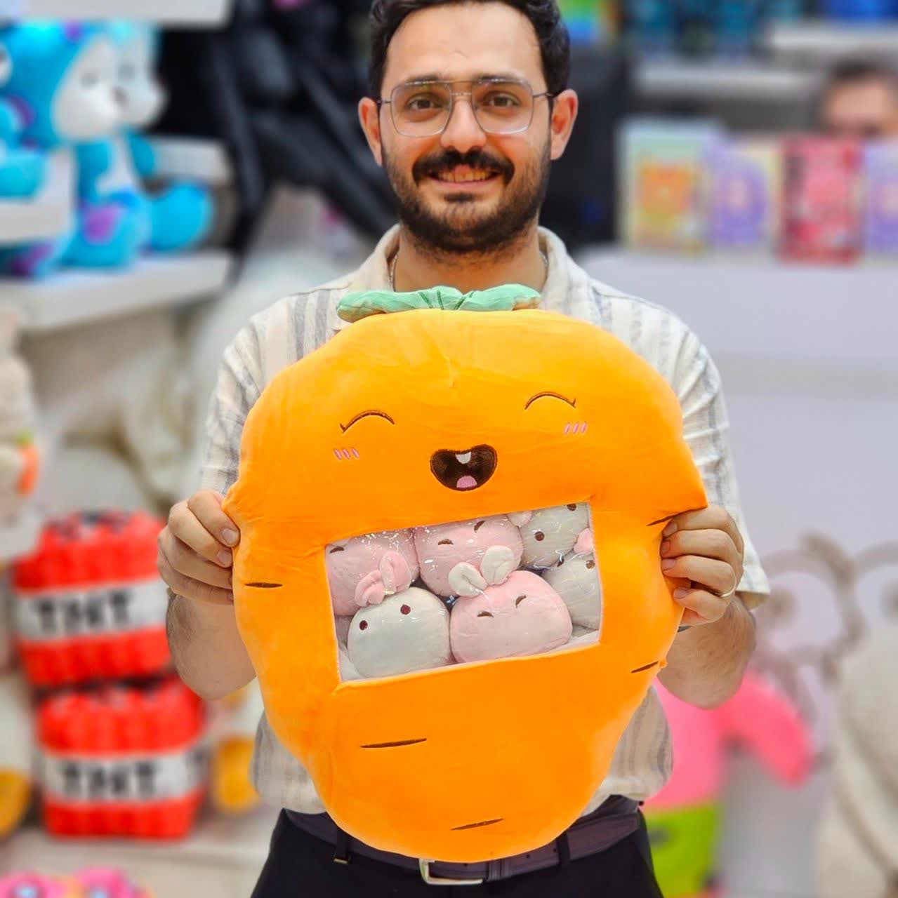 عروسک بالشتی میوه جات بچه دار