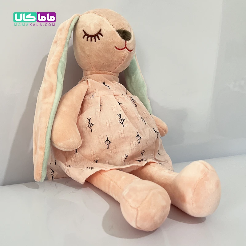 عروسک خرگوش ناز صورتی 55 سانتیمتر