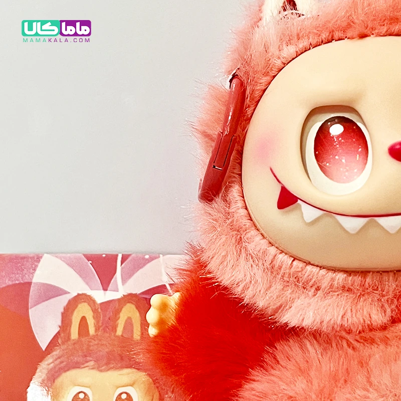 عروسک لابوبو مانستر انرژی قرمز 👹 برند پاپ مارت اصل