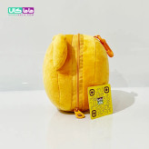 چشم بند بالشتی عروسکی مدل خرس نارنجی