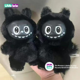 عروسک لبوبو مشکی ماکارون Black Labubu پاپ مارت اصل
